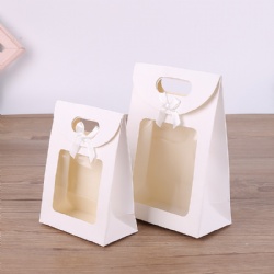 Paper bag w/PET window